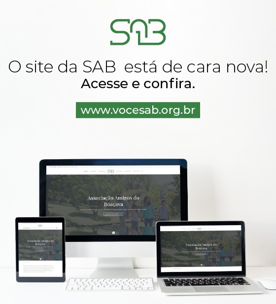 Novo Visual do site da SAB